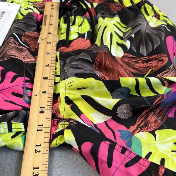 Saturdays NYC Timothy Hyper Monstera Print 7” Inseam Swim Short Men’s Size XS - Picture 9 of 16